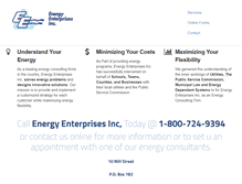 Tablet Screenshot of energyenterprisesinc.com